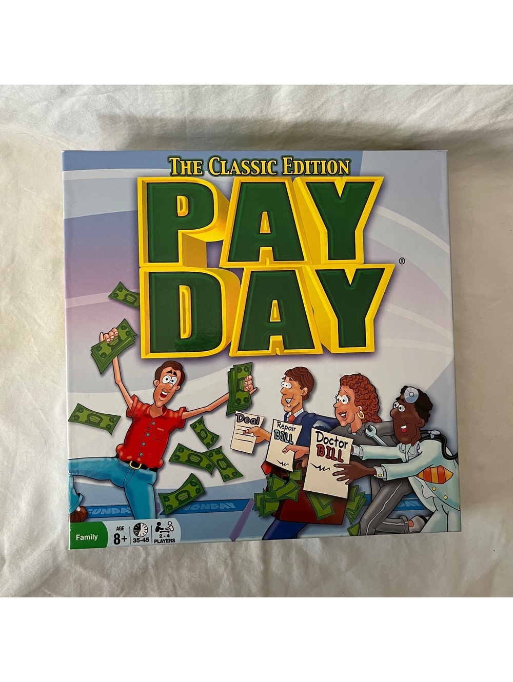 Winning Moves Pay Day The Classic Edition Board Game Family Night Complete